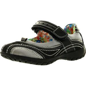Hush Puppies Kensie Black Multi ChildG flats-shoes 12 NEW